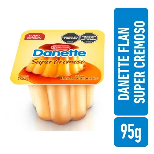 Flan Danette Super Vain 95 G.