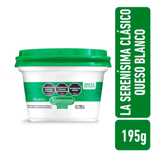 Queso Blanco Light La Serenísima Clásico 195 Gr