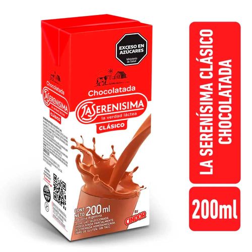 Leche Chocolatada La Serenísima Clásico 200 Ml