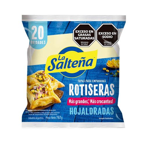 Tapas Empanadas La Salteña Hojaldre Mas Crocan