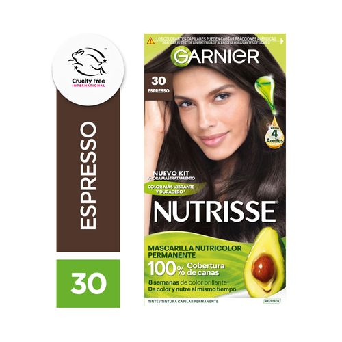 Kit De Coloracion Nutrisse Tono 30 - Espresso