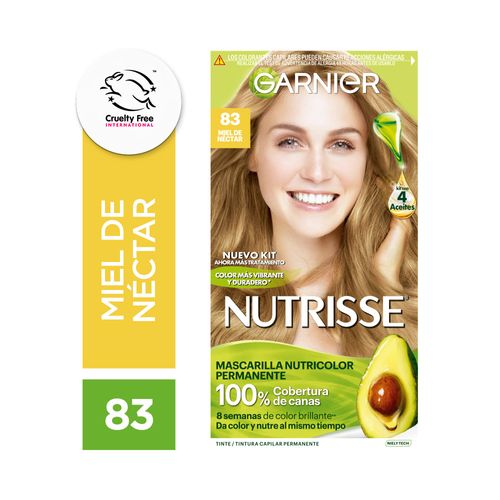 Kit De Coloracion Nutrisse Tono 83 - Miel Nectar