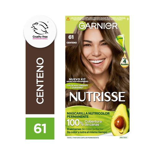 Kit De Coloracion Nutrisse Tono 61 - Centeno