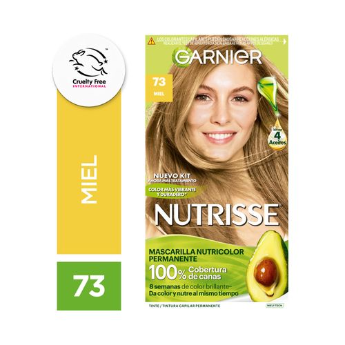 Kit De Coloracion Nutrisse Tono 73 - Miel