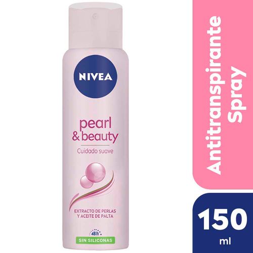 Desodorante Nivea Pearl & Beauty Sin Siliconas 150 Ml