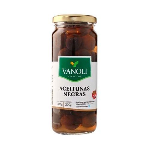 Aceitunas Negras "vanoli" X 330 Gr.