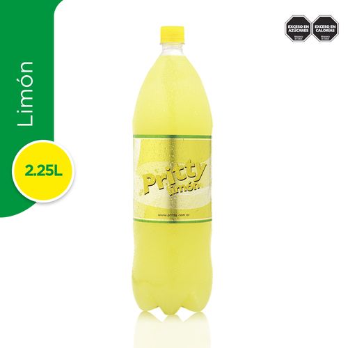 Gaseosa Pritty Limón 2.25 L