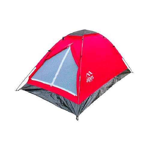 Carpa Alpes 2p Dome Roja Galapagos 200x120x95