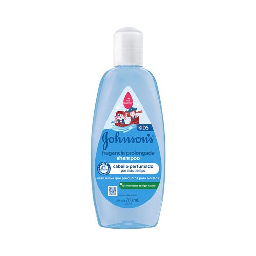 Shampoo Johnson Baby Fragancia Prolongada 200 Ml