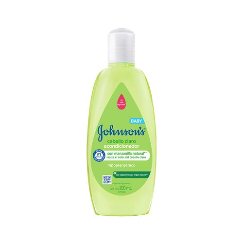 Acondicionador  Johnson Baby Cabello Claro 200 Ml