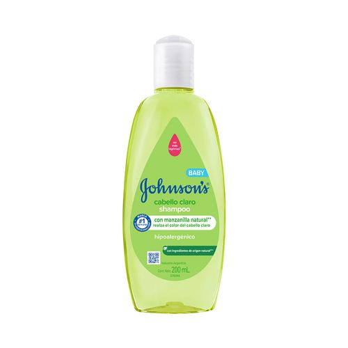 Shampoo Johnson Baby Cabello Claro 200 Ml