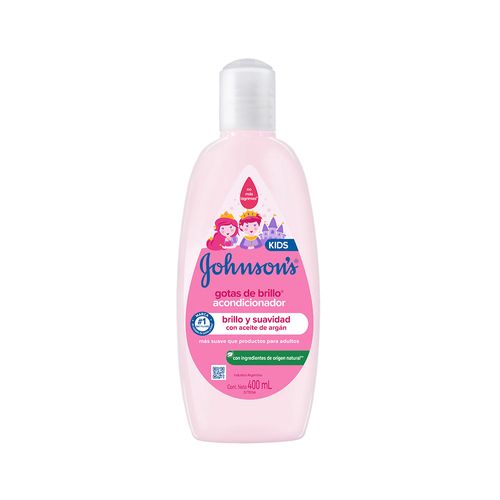 Acondicionador Johnson Baby Gotas De Brillo 400 Ml