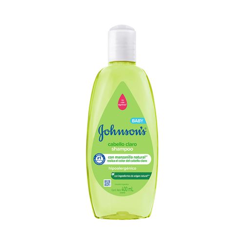 Shampoo Johnson Baby Cabello Claro 400 Ml