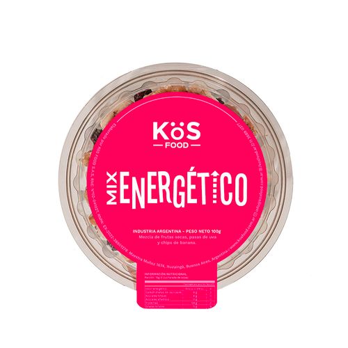 Mix Energetico X 100g Kosfood