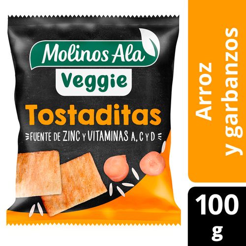 Tostaditas Molinos Ala Veggie Garb 100gr