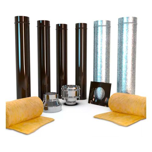 Kit De Instalacion Calefactor Enlozado Para Techo ñuke