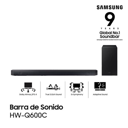 Barra De Sonido Samsung Hw Q600c Zb