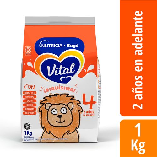 Leche En Polvo Vital 4 Pounch X1kg