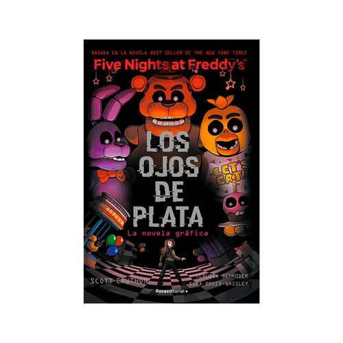 Libro Fnaf, Ojos De Plata-novela Grafica Prh