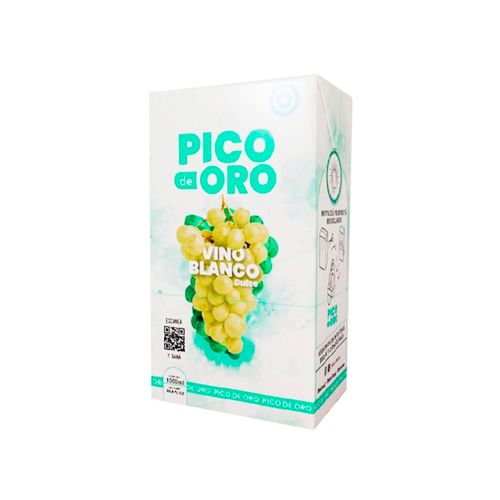 Vino Pico De Oro Blanco Dulce 1lt