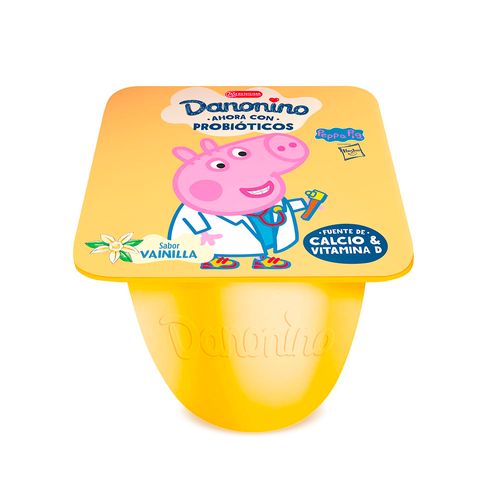 Yogur Peppa Pig Batido Vainilla Danonino 80,5 Gr