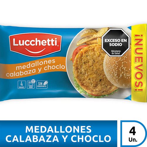 Medallones Lucchetti Choclo Y Calabaza X340g