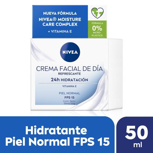 Crema Facial Día Nivea Essentials Fps 15 50 Ml.