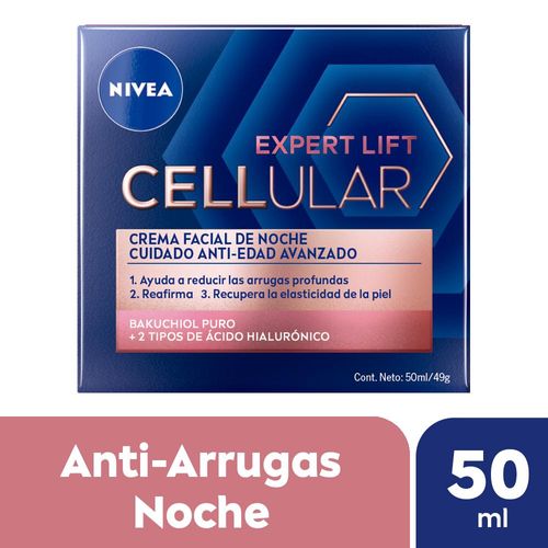 Crema Antiedad Nivea De Noche Lift Expert 50 Ml