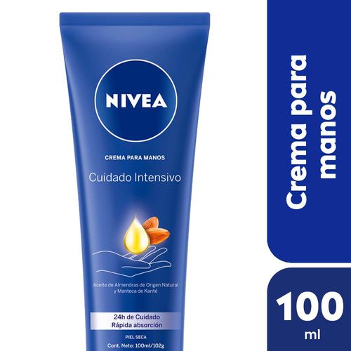 Crema de Manos Nivea Cuidado Intensivo 100 Ml