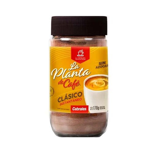 Café La Planta De Café Clas Frasco X170g