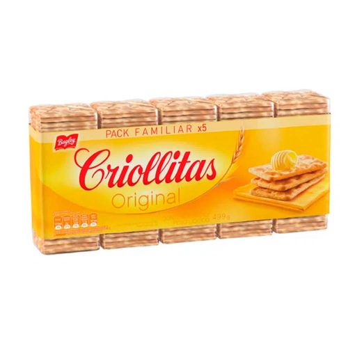 Galletitas Criollitas 499 Gr