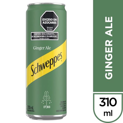 Gaseosa Schweppes Ginger Ale 310 Cc