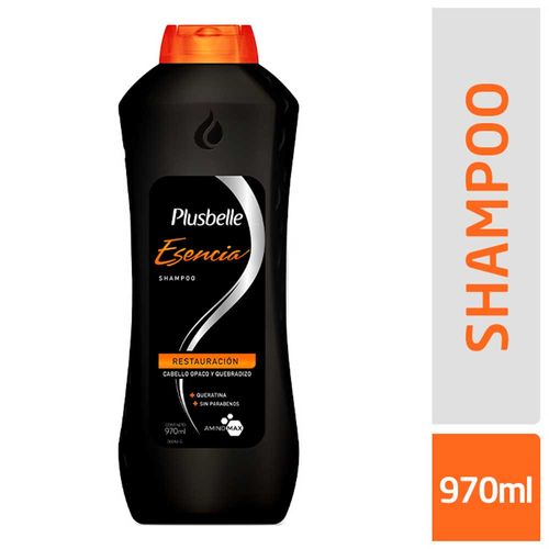 Shampoo Plusbelle Esencia Restauración 970 Ml