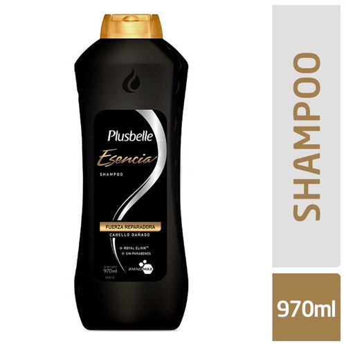 Shampoo Plusbelle Esencia Fuerza Reparadora 970 Ml