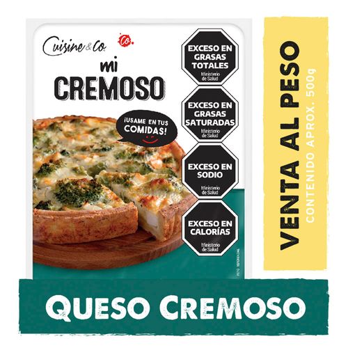 Queso Cremoso Cuisine & Co Por Kilo