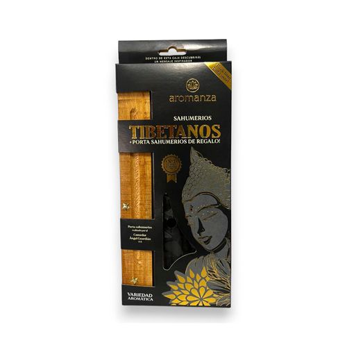 Pack Sahumerio Tibetano  Porta X8 Aromanza