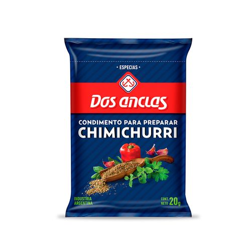 Condimento P/chimichirri Dos Anclas 25g