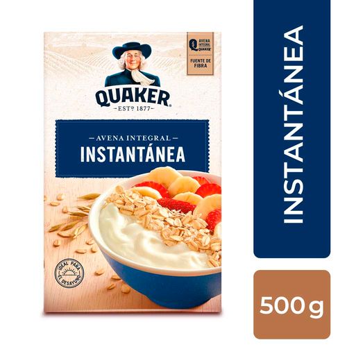 Avena Integral Instantánea Quaker X 500 Gr