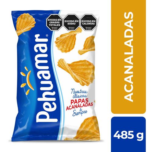 Papas Fritas Acanaladas Pehuamar X 485 Gr