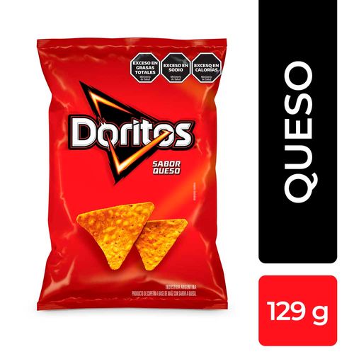 Nachos Sabor A Queso Doritos X 129 Gr