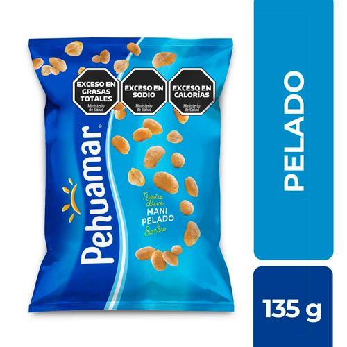 Maní Pelado Pehuamar X 135 Gr