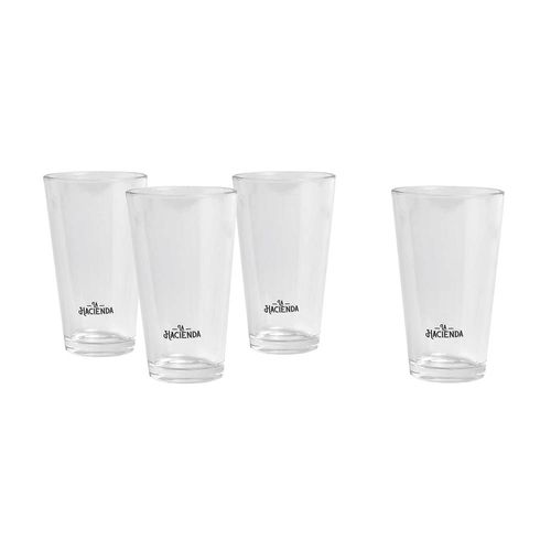 Set 4 Vasos 450 Ml La Hacienda