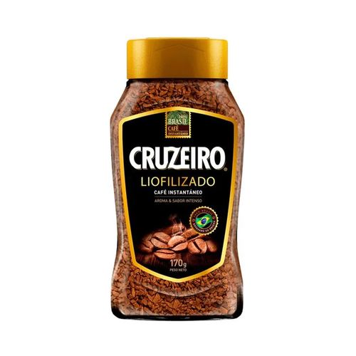 Café Instantaneo Liofilizado Cruzeiro 170gr