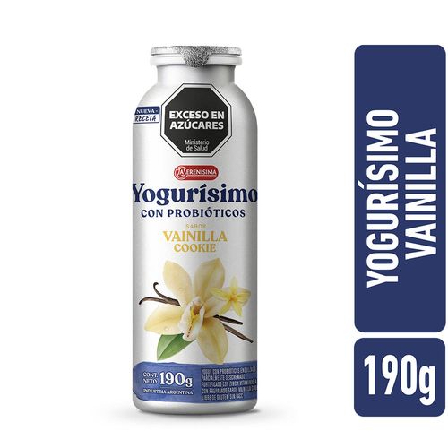 Yogur Bebible  Yogurisimo Sabor Vainilla 190 Gr