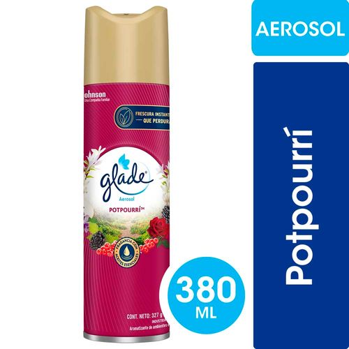 Desodorante De Ambientes Glade Aerosol Potpourrí 380 Ml