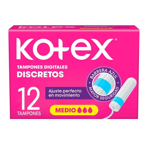 Tampones Kotex Medio 12