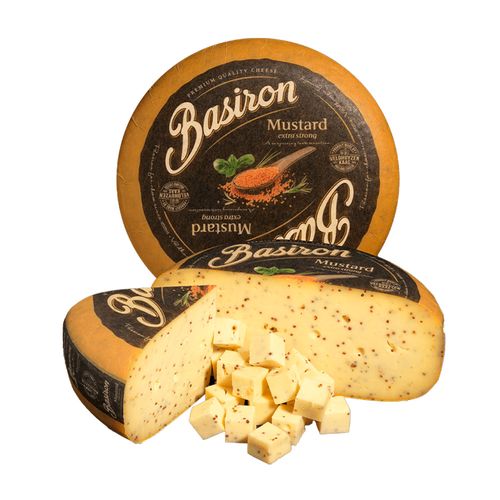 Queso Basiron Mostaza X Kg