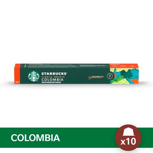 Capsulas Starbucks® Nespresso® Colombia - 10 U