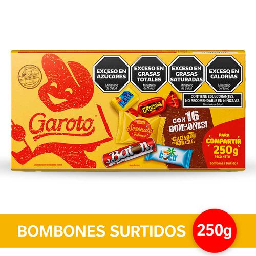 Bombones Surtidos Garoto® Caja - 250 Gr