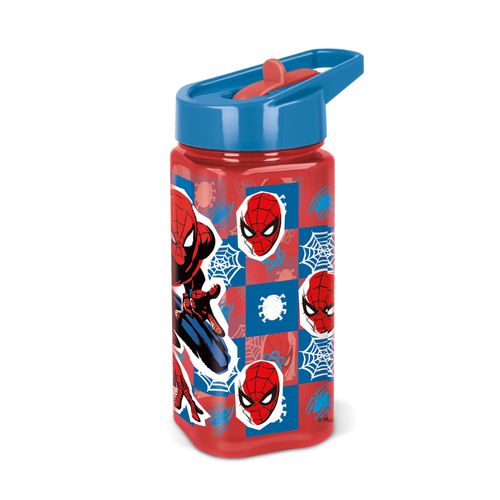 Botella wabro Square water Spider-man 510ml